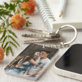 Personalisierter Foto Schlüsselanhänger (Vorderseite rechts)