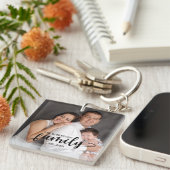 Personalisierter Foto Schlüsselanhänger (Vorderseite rechts)