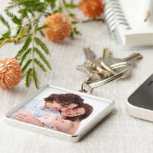 Personalisierter Foto Schlüsselanhänger (Seite)