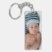 Personalisierter Foto-Schlüsselanhänger Schlüsselanhänger (Vorderseite links)