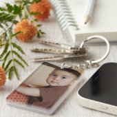 Personalisierter Foto-Schlüsselanhänger Schlüsselanhänger (Vorderseite rechts)