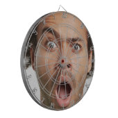 Personalisierter Foto Spaß Dartscheibe (Vorderseite Links)