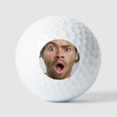 Personalisierter Foto Spaß Golfball (Vorderseite)