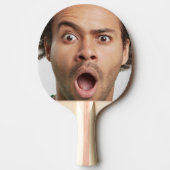 Personalisierter Foto Spaß Tischtennis Schläger (Vorderseite)