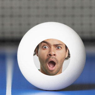 Personalisierter Foto Spaß Tischtennisball