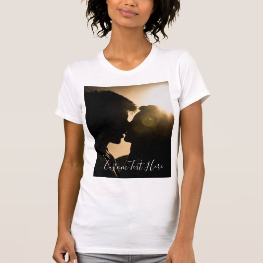 Personalisierter Foto-T - Shirt mit benutzerdefini (Vorderseite)