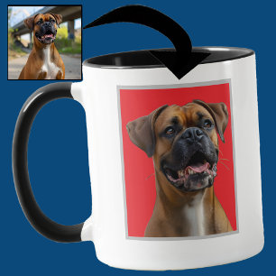 Personalisierter Foto T - Shirt Tasse