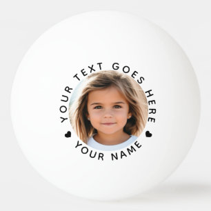 Personalisierter Foto Tischtennisball