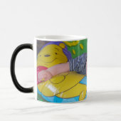 Personalisierter Foto-und Text-Becher Verwandlungstasse (Links)