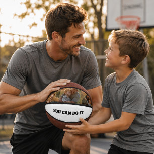 Personalisierter Foto- und Text-Mini-Basketball Mini Basketball