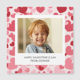 Personalisierter Foto-Valentinsmagnet Magnetkarte