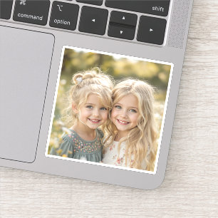 Personalisierter Fotoaufkleber für die Familie Aufkleber