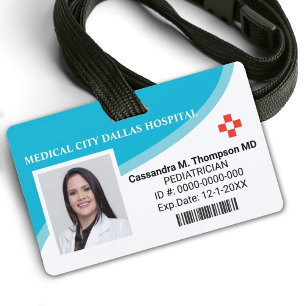Personalisierter Fotoausweis für Krankenhausmitarb Ausweis