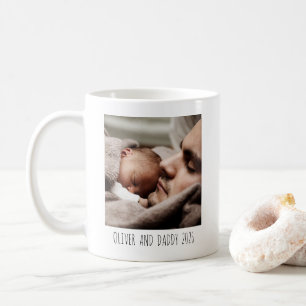 Personalisierter Fotobecher für Papa – „Bester Pap Kaffeetasse