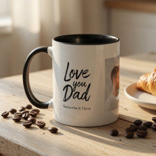 Personalisierter Fotobecher für Papa   Individuell Tasse