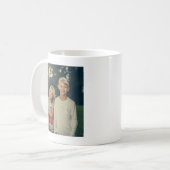 Personalisierter Fotobecher - Mit Farbgriff Custo Kaffeetasse (Vorderseite Links)