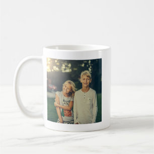 Personalisierter Fotobecher - Mit Farbgriff Custo Kaffeetasse