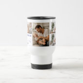 Personalisierter Fotobecher – Unser erster Vaterta Reisebecher (Mittel)