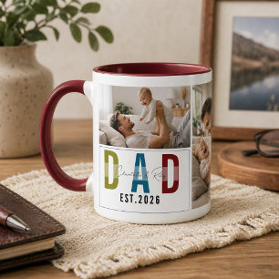 Personalisierter Fotobecher – Unser erster Vaterta Tasse