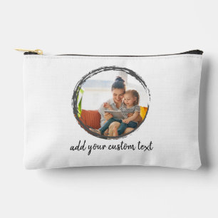 Personalisierter Fotogedenkcollage-Druck-Handtasch Zubehörtasche