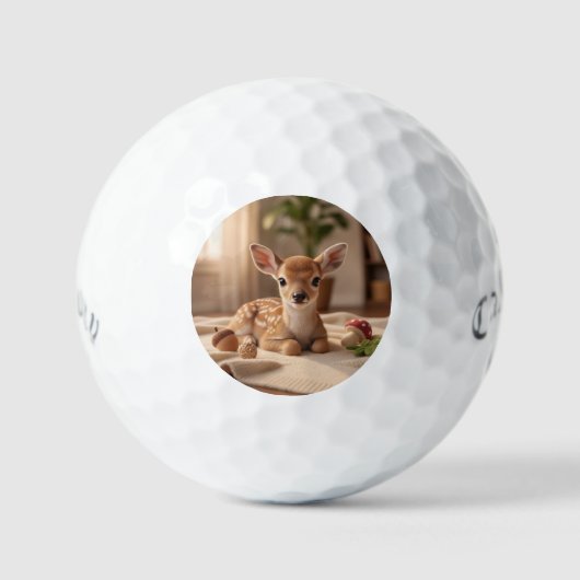 Personalisierter Fotogolfball für Golf-Liebhaber Golfball (Vorderseite)