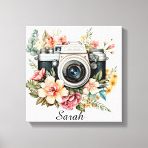 Personalisierter Fotografen-Leinwanddruck