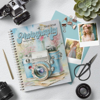 Personalisierter Fotografieplaner Retro-Kamera Planer