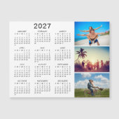 Personalisierter Fotokalender 2025 Magneteinladung (Vorderseite)