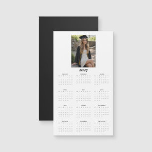 Personalisierter Fotokalendermagnet 2027 Magnetkarte