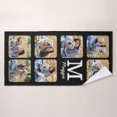 Personalisierter Fotolackensammler Badehandtuch (Badehandtuch)