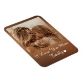 Personalisierter Fotomagnet - Individuelles Mutter Magnet (Rechte Seite)