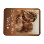 Personalisierter Fotomagnet - Individuelles Mutter Magnet (Horizontal)