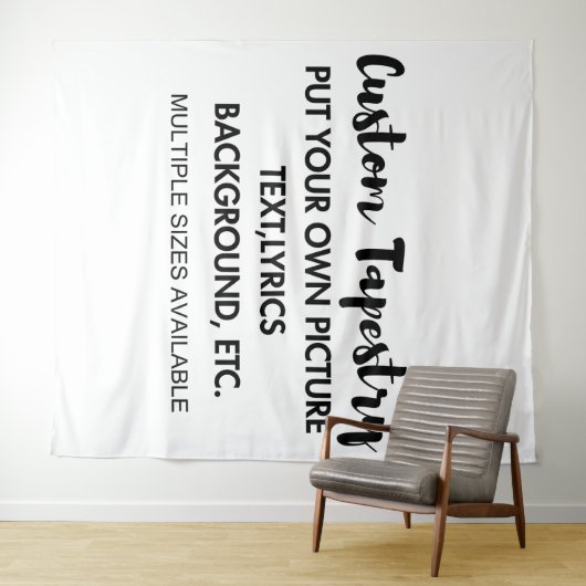 Personalisierter Fototeppich Wandteppich (Beispiel (Horizontal))