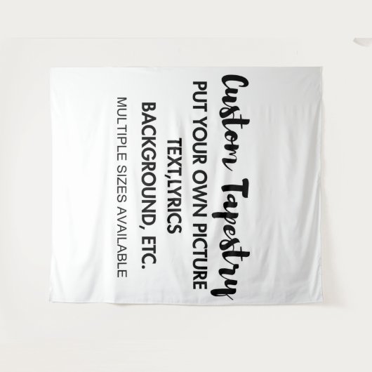 Personalisierter Fototeppich Wandteppich (Vorderseite (Horizontal))