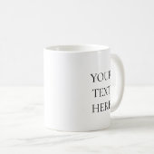 Personalisierter Fox & Moon Becher Kaffeetasse (VorderseiteRechts)