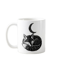 Personalisierter Fox & Moon Becher