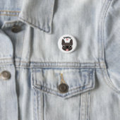 Personalisierter Französische Bulldogge Name Knopf Button (Beispiel)