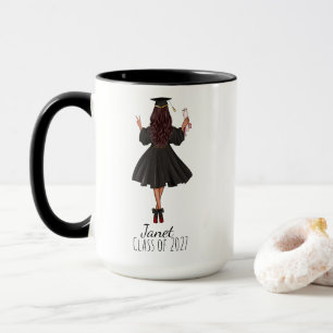 Personalisierter frecher Abschlusskaffeebecher Tasse
