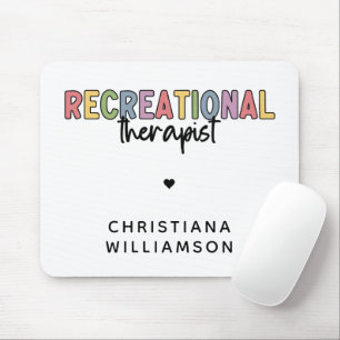 Personalisierter Freizeittherapeut Mousepad