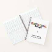 Personalisierter Freizeittherapeut Notizblock (Innenseite)