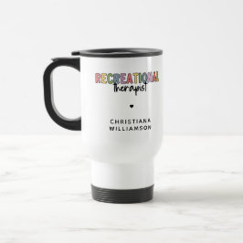 Personalisierter Freizeittherapeut Reisebecher