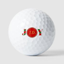 Personalisierter Freude GOLFMAS Weihnachts-Golfbal Golfball