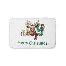 Personalisierter Freude-Rentier-Spaß Weihnachten F