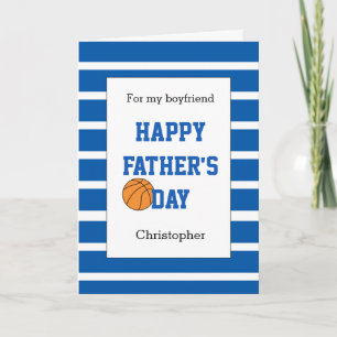 Personalisierter Freund des Basketball-Vaters Karte