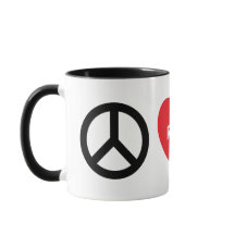 Personalisierter Frieden, Liebe und Labradore