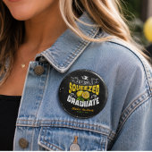 Personalisierter frisch gepresster Absolvent Button