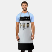 Personalisierter Friseur  Schürze (Getragen)