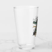 Personalisierter Friseurladen Retro-Haarschnitt-Sh Glas (Rechts)