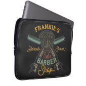 Personalisierter Friseurladen Retro-Haarschnitt-Sh Laptopschutzhülle (Vorne Rechts)