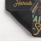Personalisierter Friseurladen Retro-Haarschnitt-Sh Mousepad (Ecke)